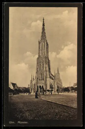 AK Ulm, Blick zum Münster