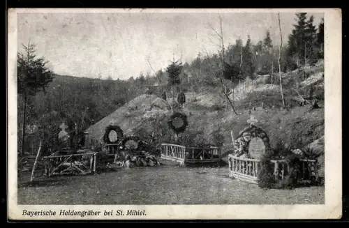 AK Bayerische Heldengräber bei St. Mihiel