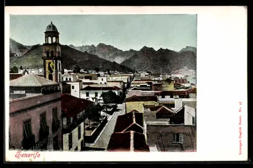 AK Tenerife, Teilansicht einer Stadt