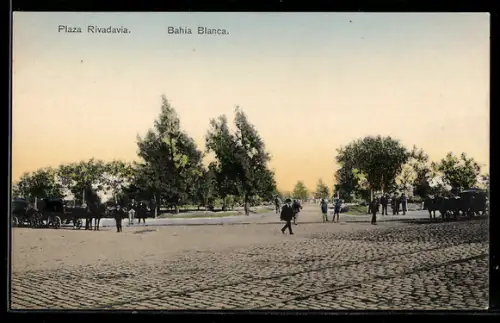 AK Bahia Blanca, Plaza Rivadavia