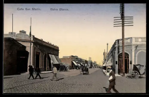AK Bahia Blanca, Calle San Martin