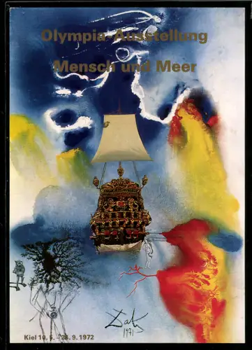AK Kiel, Olympia-Ausstellung Mensch und Meer