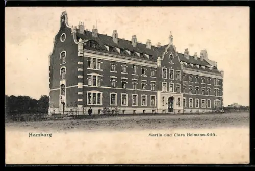 AK Hamburg-Hoheluft, Martin und Clara Heimann-Stift