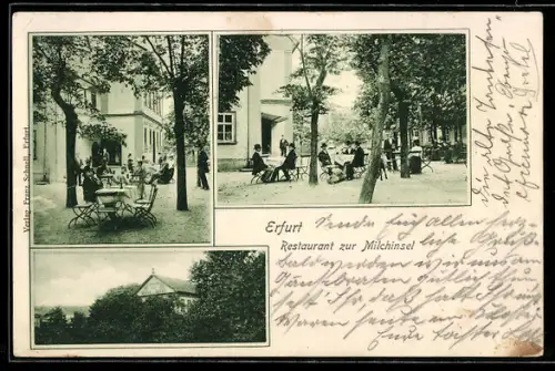 AK Erfurt, Restaurant zur Milchinsel