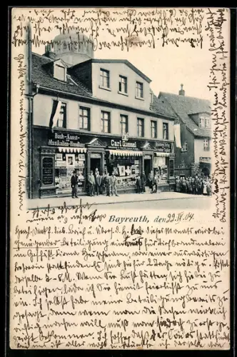 AK Bayreuth, Buchhandlung Carl Giessel