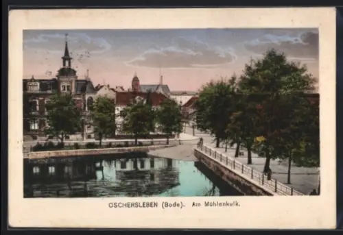 AK Oschersleben /Bode, Am Mühlenkulk