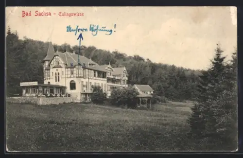 AK Bad Sachsa, Eulingswiese, Berghotel Eulingswiese