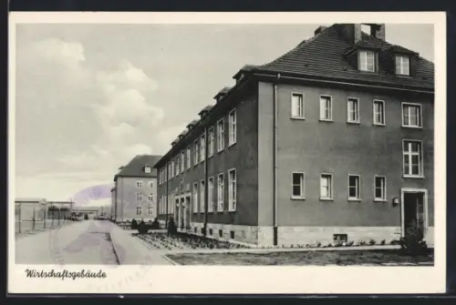 AK Magdeburg, Artillerie-Kaserne Wirtschaftgebäude, Gr. Stadtmarsch, Abt. II