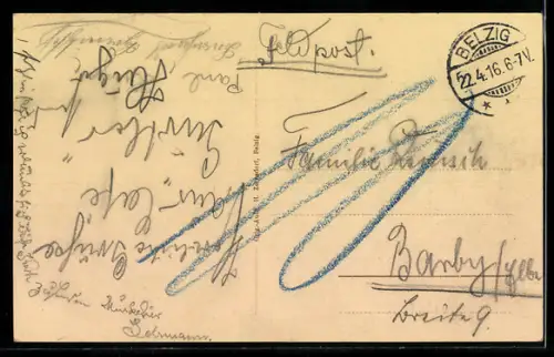 AK Bad Belzig, Stadtansicht