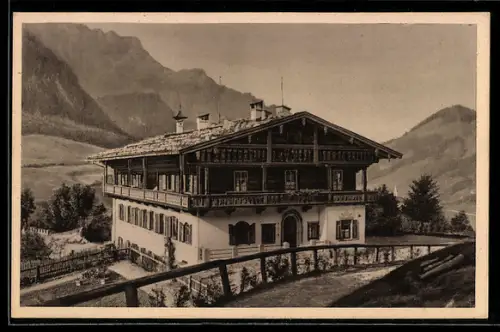 AK Schellenberg, Berchtesgadener Heim der Ferienheime für Handel und Industrie