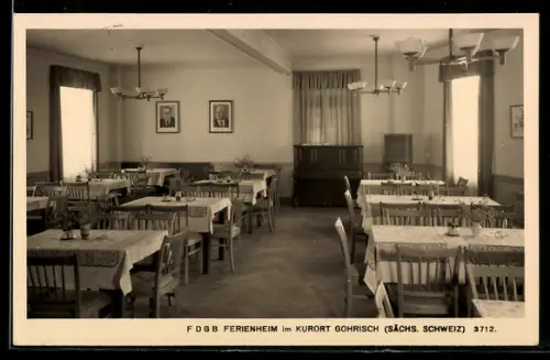 AK Gohrisch /Sächs. Schweiz, FDGB Ferienheim