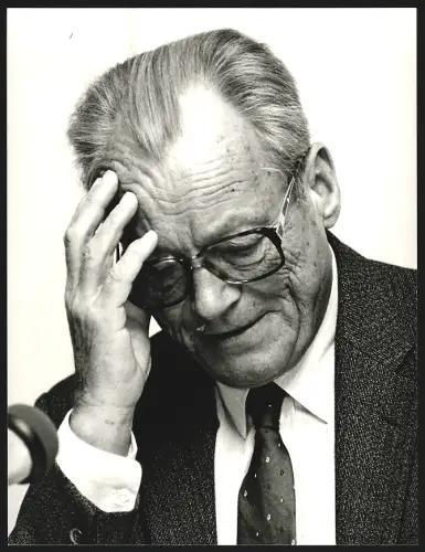 Fotografie Willy Brandt im Portrait