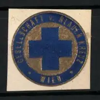 Reklamemarke Wien, Gesellschaft v. Blauen Kreuz, Blaues Kreuz