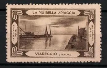 Reklamemarke Viareggio, La più bella spiaggia