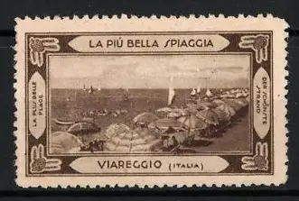 Reklamemarke Viareggio, La Più Bella Spiaggia