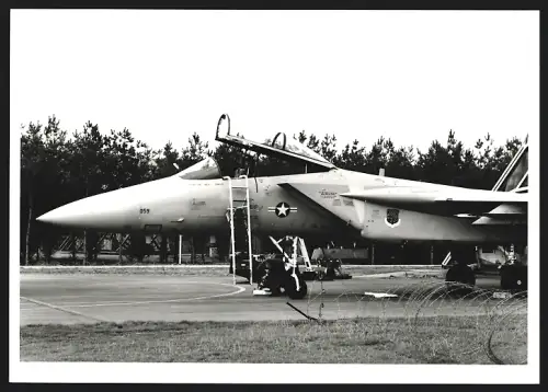 Fotografie Flugzeug Douglas F-15 Eagle der USAF wird technisch geprüft