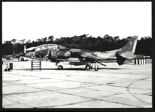 Fotografie Flugzeug Hawker Siddely Harrier, RAF Senkrechtstarter XW933 in Ramstein