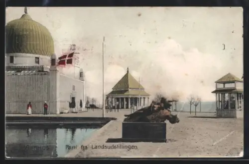 AK Aarhus, Parti fra Landsudstillingen, Ausstellung