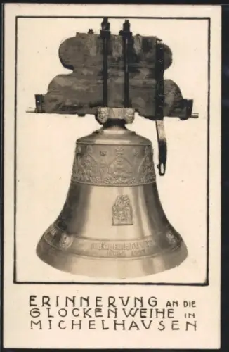 AK Michelhausen, Im Jahr 1927 geweihte Glocke