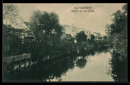 AK Gumbinnen, Partie an der Pissa