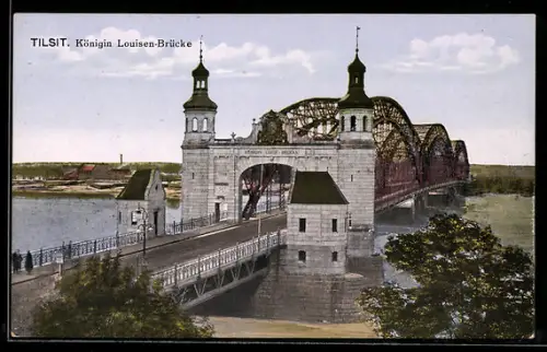 AK Tilsit, Königin Louisen-Brücke