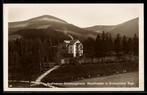 AK Krummhübel, Erholungsheim Waldfrieden