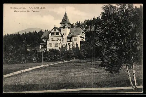 AK Krummhübel, Sanatorium Lichtenberg