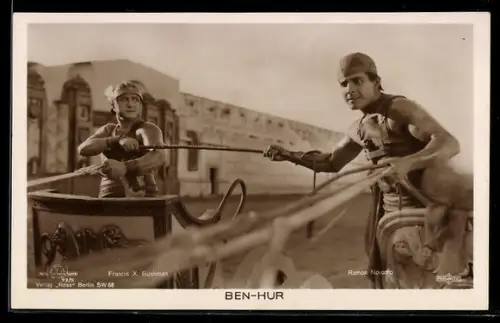 AK Ben-Hur, Francis X. Bushman und Ramon Novarro