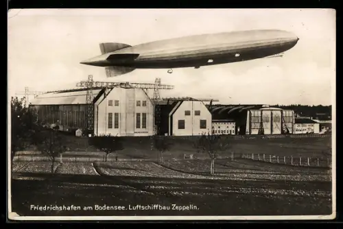 AK Friedrichshafen, Luftschiffbau-Anlage Zeppelin