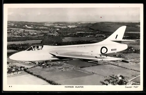 AK Hawker Hunter, Flugzeug