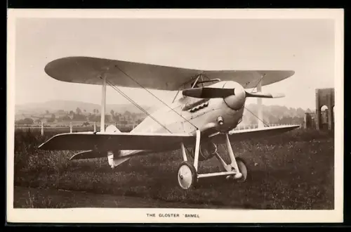 AK The Gloster Bamel on a Field