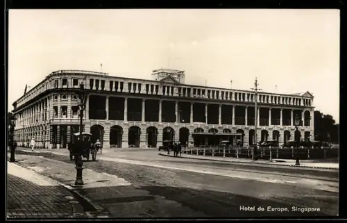 AK Singapore, Hotel de Europe