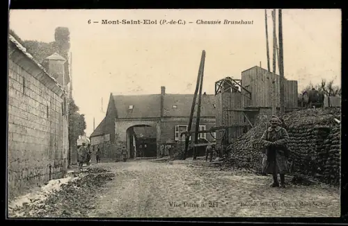 AK Mont-Saint-Eloi, Chaussée Brunehaut
