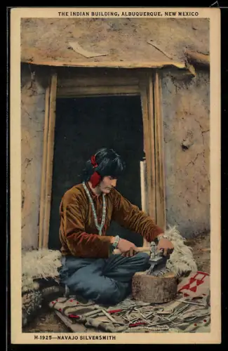 AK Albuquerque, NM, Navajo Silversmith