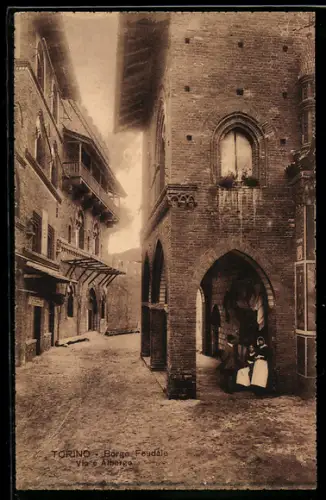 AK Torino, Borgo Feudale, Via e Albergo