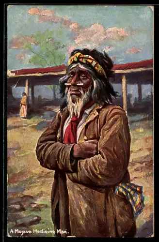 AK North American Indians, Mojave Medicine Man, First Nation