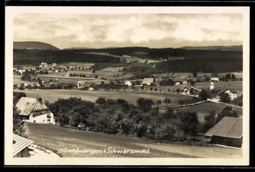 AK Gündelwangen i. Schwarzwald, Ortspartie