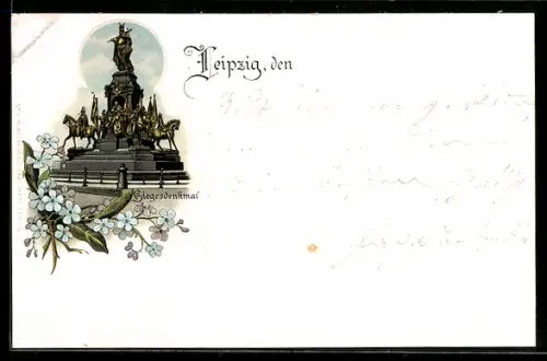 Lithographie Leipzig, Siegesdenmal