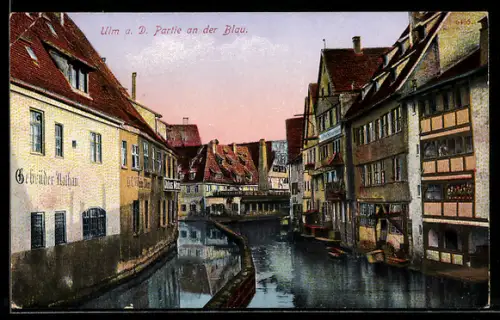 AK Ulm, Partie an der Blau