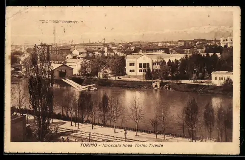 AK Torino, Idroscalo linea Torino-Trieste