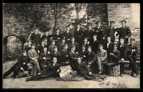 AK Nagold, studentische Szene mit Wappen