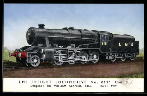 AK LMS Freight Locomotive No. 8111 Class 8