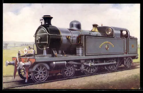 AK L. T. & S. Rly. Southend-on-Sea, englische Eisenbahn