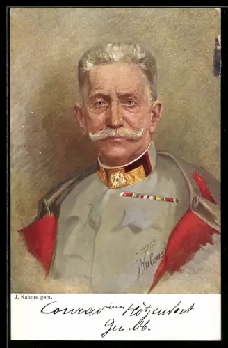 AK Rotes Kreuz Nr. 282: Heerführer Conrad von Hötzendorf