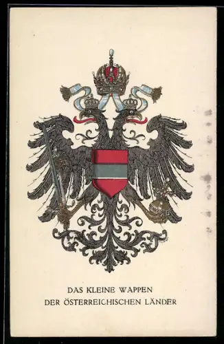 AK Österreich, das Wappentier, Rotes Kreuz