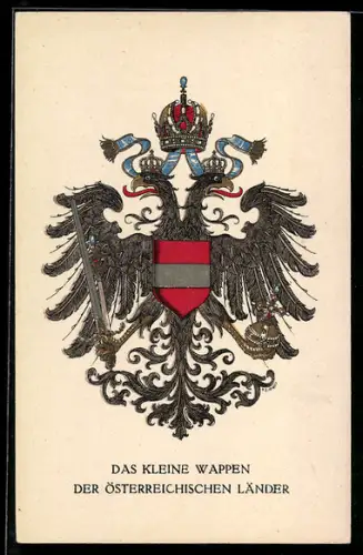 AK Österreich, das Wappentier, Rotes Kreuz