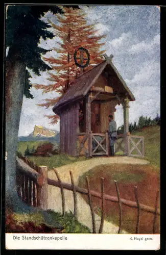 AK Rotes Kreuz Nr. 368: Die Standschützenkapelle