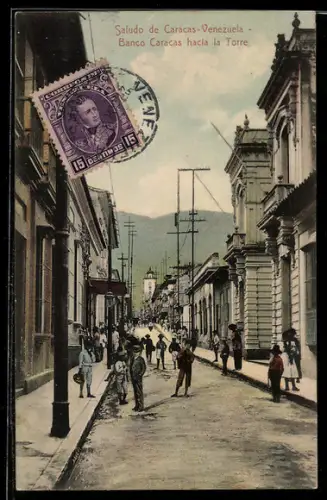 AK Caracas, Banco Caracas hacia la Torre