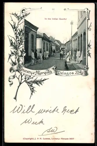 AK Lourenco Marques, In the Indian Quarter