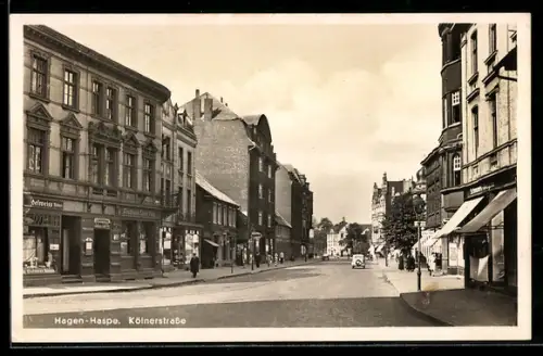 AK Hagen-Haspe, In der Kölnerstrasse
